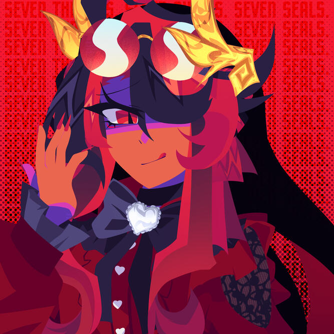 Hyperpop Lineless Portrait (2 Months of Nitro)